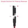 SAE Polarity Reverse Adapter Connector 2 Pin SAE Polarity Switching