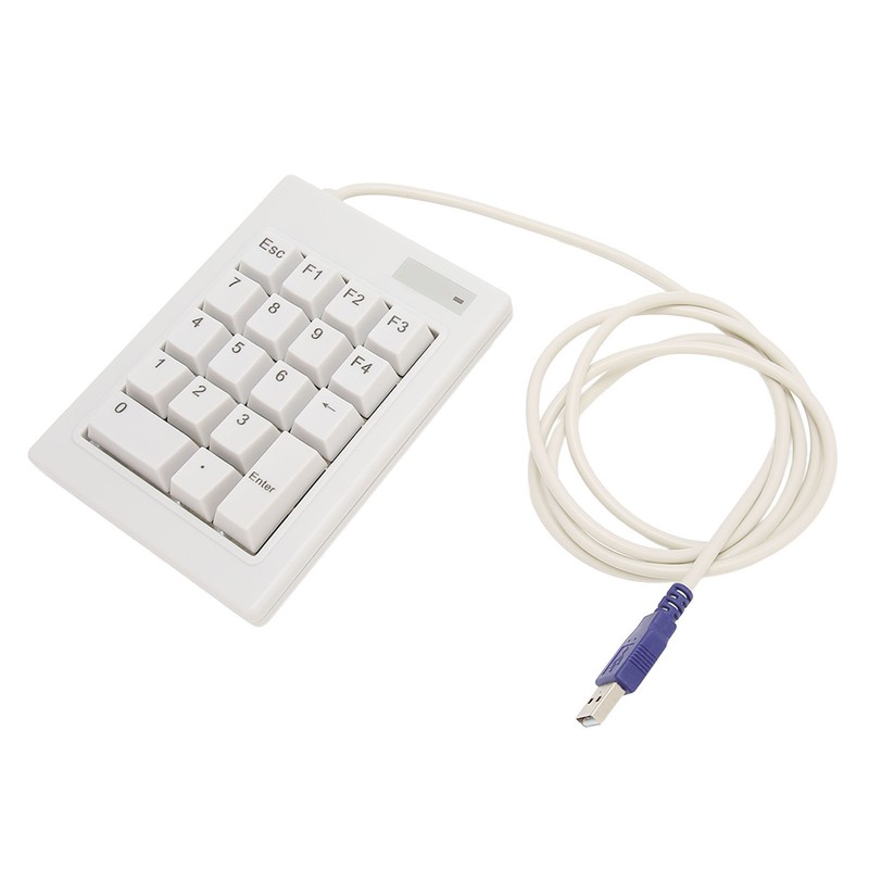 Mechanical Numpad Wired 18 Keys Linear Action Switch ABS Plug
