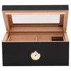 Orleans Group Bally Humidor, Black, 100 Count