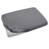 Moonlight Bedding Super King Fitted Sheet Grey - Premium 25cm