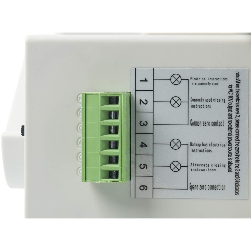110V 2P 63A MCB type Mini Dual Power Automatic Transfer