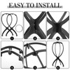 obeoby 3 Pack Wig Stand, Portable Wig Holder Wig Head