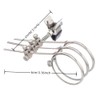 Jeweller's Eye Loupe 3.3X, 6.6X, 9.9X Triple Ocular Loupe Clip