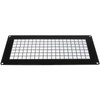 Repa Market 10" x 5" Inch Black Galvanized Steel Rectangular