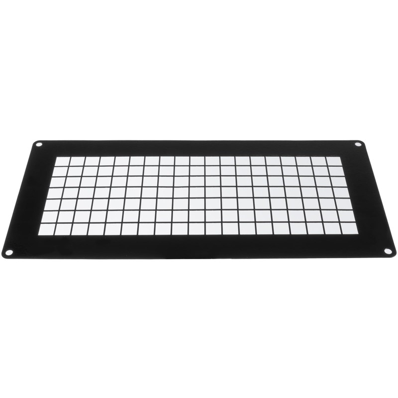 Repa Market 10" x 5" Inch Black Galvanized Steel Rectangular