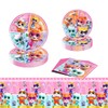 Super Kitties Birthday Party Tableware Set for 10 People -