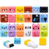 Sooez 12 Pack Pencil Erasers, Cute Erasers Pencil Eraser with