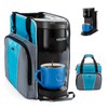 BAGSPRITE Keurig K-Express Coffee Maker Travel Bag, K-Iced Single Serve
