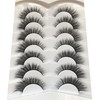 Pooplunch False Eyelashes Natural Cat Eye Look Wispy Volume Faux
