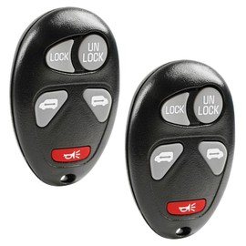 Key Fob Keyless Entry Remote fits Chevy Venture/Oldsmobile Silhouette/Pontiac Montana 2001 2002 2003 2004 2005 (L2C0007T), Set of 2
