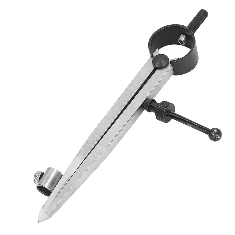 Wing Divider Gauge Carbon Steel Adjustable Angle Lockable Scribing Tool