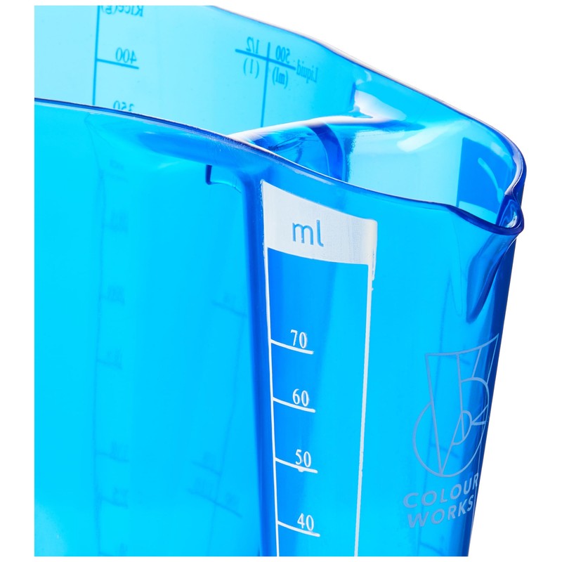 Colourworks CW2IN1MJUGBLU 2 in 1 Plastic Measuring Jug for Dry