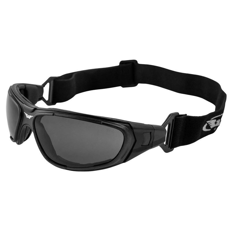 Global Vision Quikchange Motorcycle Sunglasses Padded Frame with 3 Interchangeable