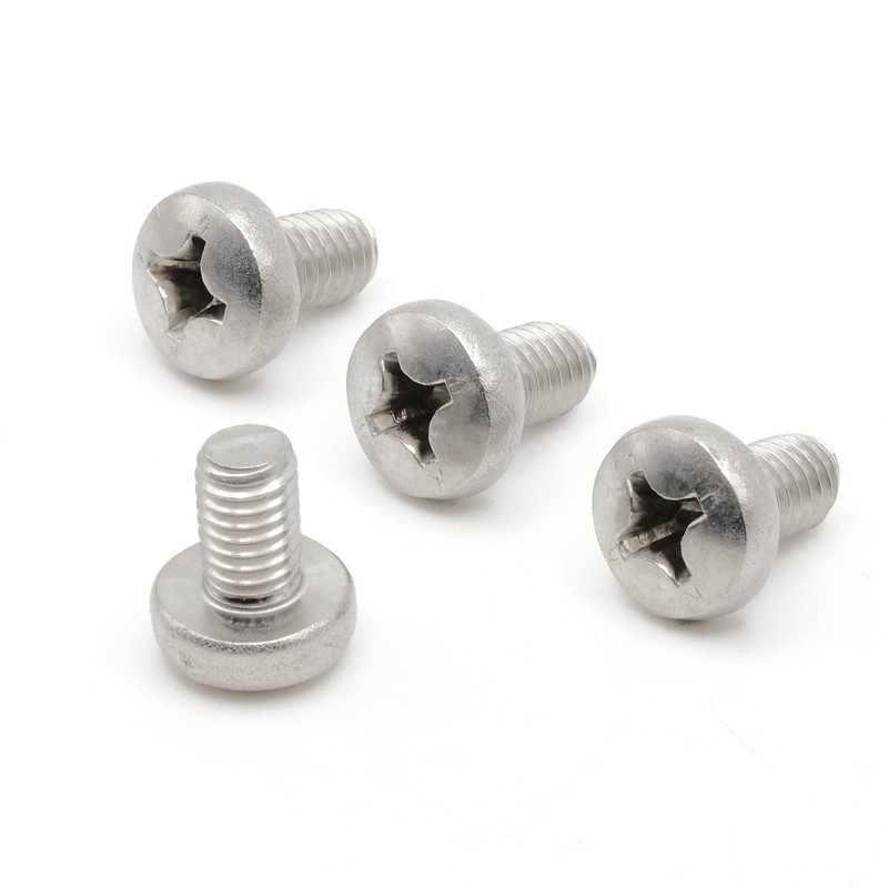 ReplacementScrews Rear License Plate Screws Compatible with Volkswagen - M6-1.0