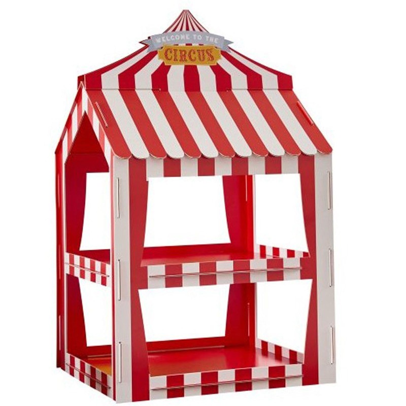 Club Green Circus Party Food Display Stand – Birthday Party
