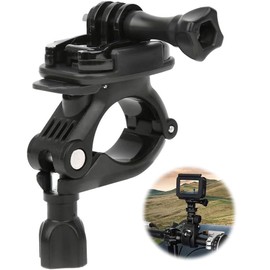 Longzhuo Motocicleta Montaña Bike Mount,360 Grados de Rotación,Manillar de Bicicleta para Cámara de Acción, para Osmo Gopro Action, Almohadilla EVA Antideslizante Incorporada