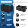 Femuar Car Trunk Organizer, Trunk Storage Organizer with 72L Large