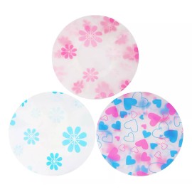 Pengxiaomei Gorros De Ducha, 3 Uds. Gorros De Baño Impermeables Gorros D