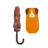 balvi Umbrella Puppymbrella colour brown including neoprene shell in the