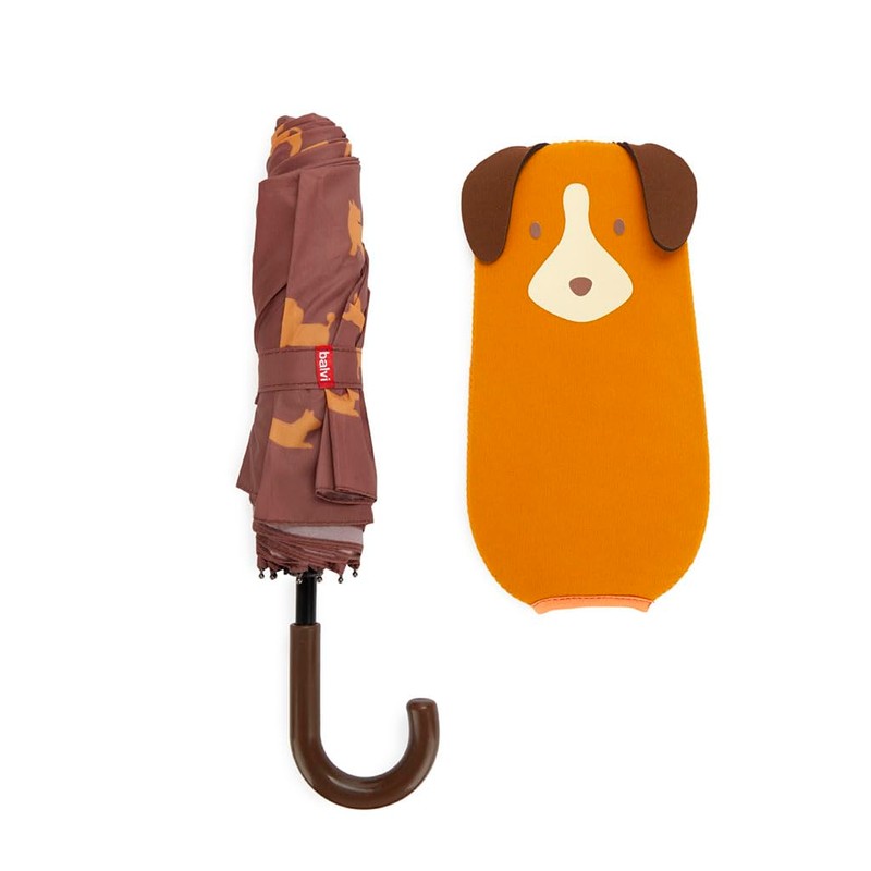 balvi Umbrella Puppymbrella colour brown including neoprene shell in the