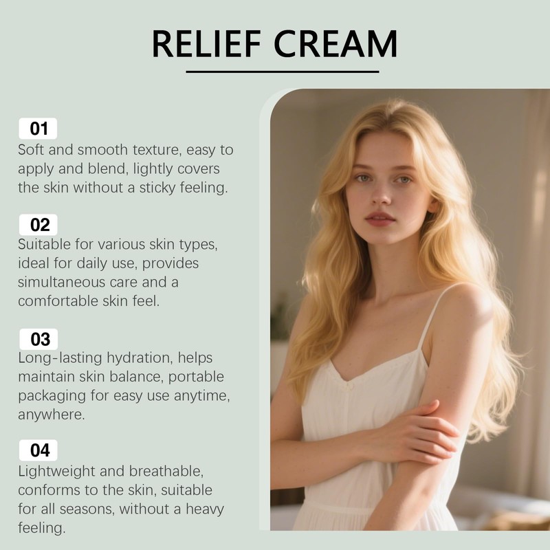 2Pack Intertrigo Relief Cream,Skin Fold Care & Chafing Support Cream