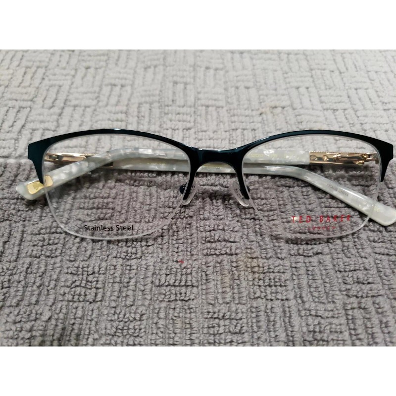 Ted Baker B249 Eyeglass Frames Teal 52 17 135 New