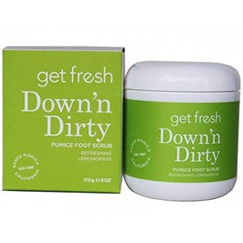 vanity uk Get Fresh Down 'n' Dirty Scrub Dry Foot Unisex Scrub Foot Care- 170g