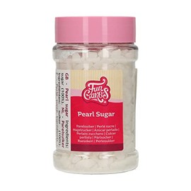 FunCakes Pearl Sugar: Great for Making Waffles, Pearl Sugar Nibs, Sugar. 200 g