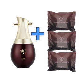 Sooryehan Cheonsam Seonyu Sap 130ml + Hera Jiil Soap 3 x Sooryehan / 수려한 천삼 선유 수액 130ml+헤라 지일 비누 3개