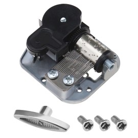 1 x Music Box Roll Up Mechanism Music Accessories Music Box Wrench Zinc Alloy Wrap Mechanism Black Swan Lake 51mm x 44mm