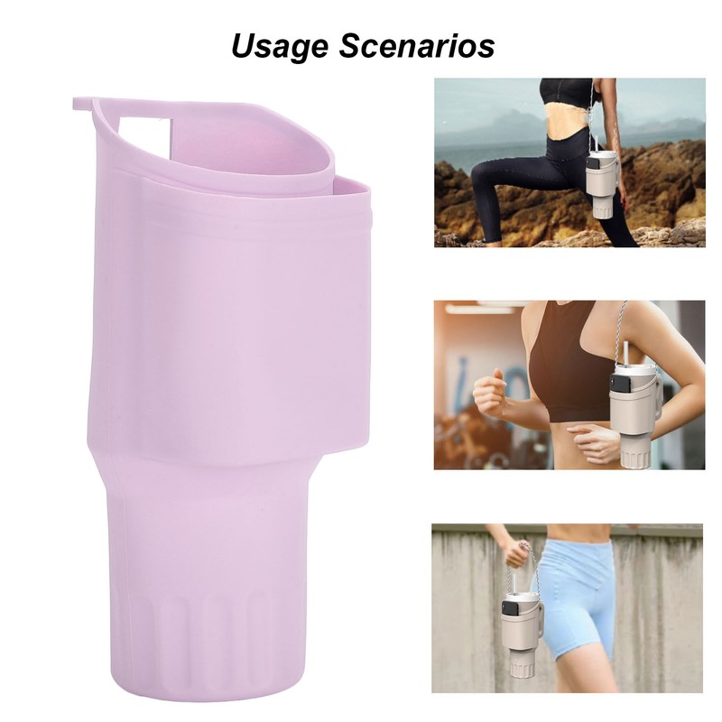 Silicone Water Bottle Bottom Sleeve Anti Slip Heat Resistant Safe