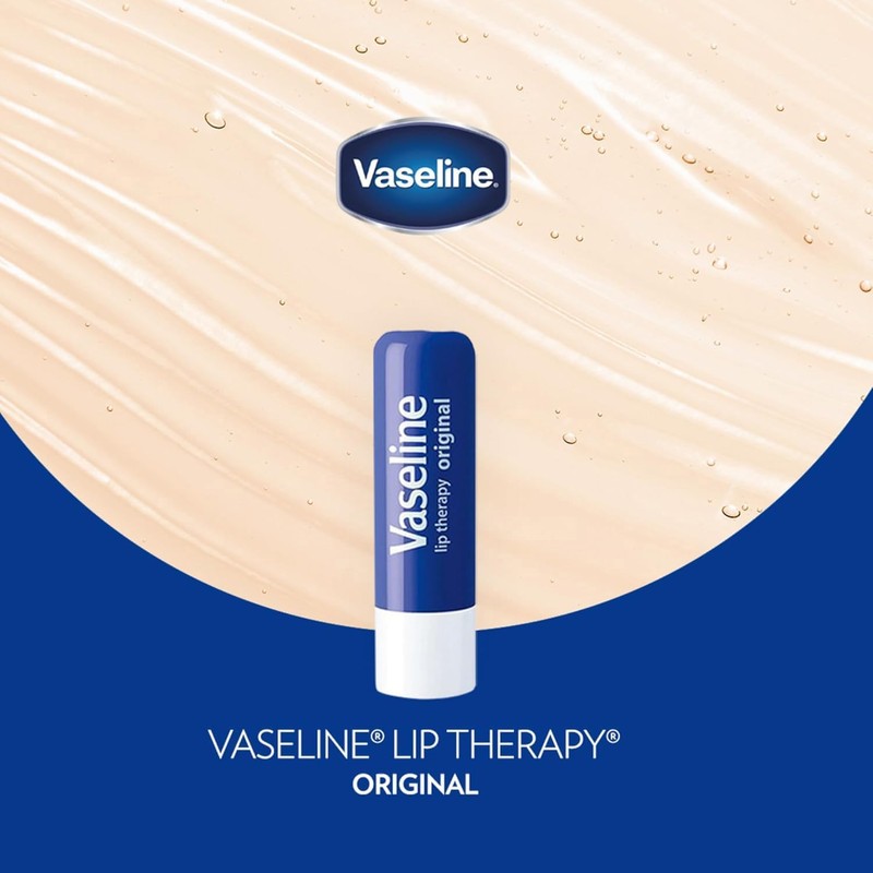 Vaseline 100% Pure Petroleum Jelly Skin Protectant 3.75 oz (Pack