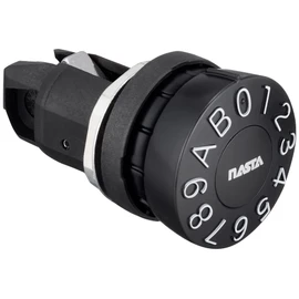 nasuta Variable Dial Lock Horizontal Type Gathering Post 受箱 For Padlock Black SPK – N – Y 1 Pack