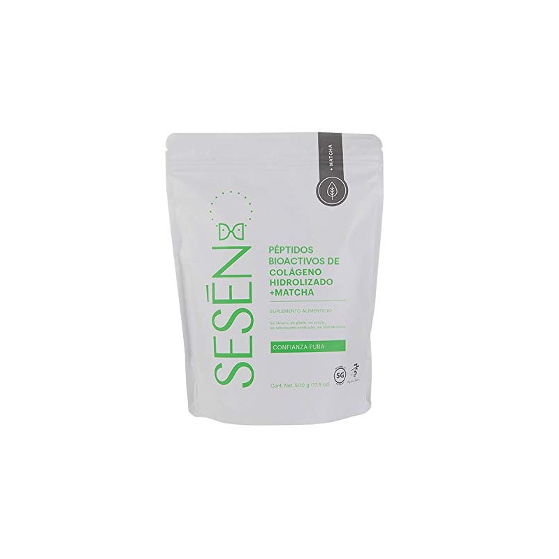 Ses Colágeno Matcha Grass Fed 500g Péptidos Bioactivos Japonés Kaori