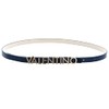 VALENTINO, Belty (VCS6W555) Cinture Mat Plastic Belt, Blue (Donna)