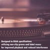 Deco Gear Audiophile 12-Inch Silicone Rubber Turntable Platter | Universal