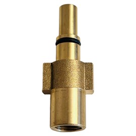 M&M Smartek Pressure Washer Adaptor for Black & Decker, Bosch AQT 1/4 Inch Female Thread 1/4 Inch Female to Bayonet Adapter for Black & Decker, Bosch AQT, Baricus