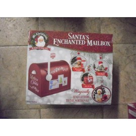 Mr. Christams New ! Christmas Multicolor Santa's Enchanted Mailbox Decoration