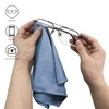 Puomue 6 Pack Microfiber Glass Cleaning Cloth, 16 Inch X