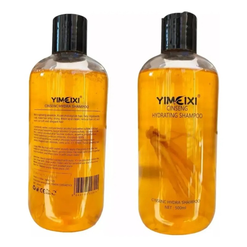 2 Shampoo Reparador Raíz Jengibre Anticaída Crecimiento