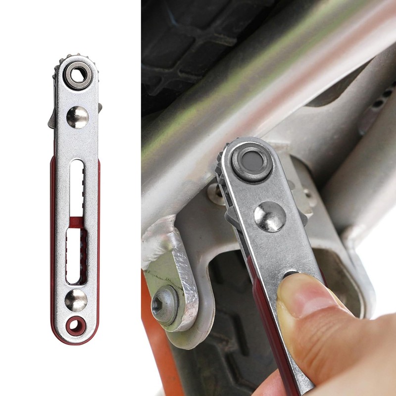 2-Piece Mini Ratchet Wrench Set, Drive Right Angle Ratchet Screwdriver