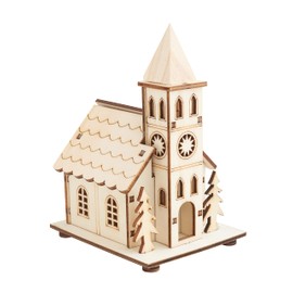 VBS Wooden Church Kit with LED