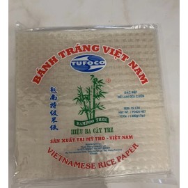 Bamboo Tree (4) Spring Roll Rice Paper Bamboo Tree - Banh Trang Viet Nam Ba Cay Tre 22cm