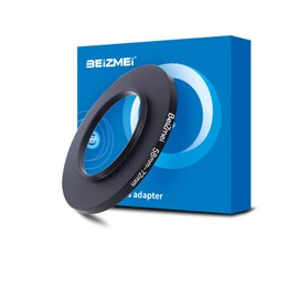 58mm to 72mm Filter Adapter Compatible with All 58mm Lenses with 72mm UV, ND, CPL Filter, 58mm Lens to 72mm Ring Filter