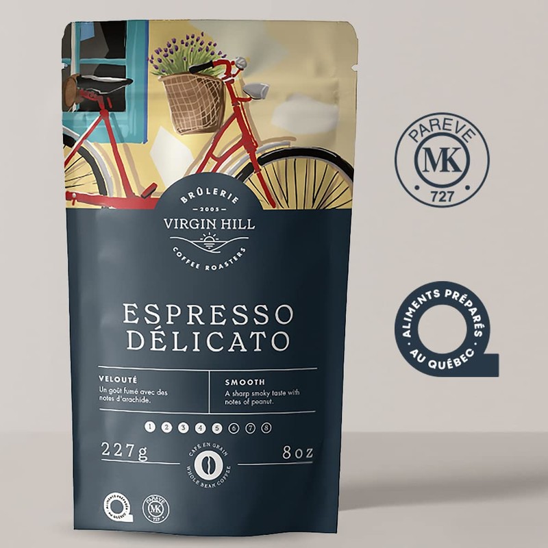 Virgin Hill Coffee - Espresso Delicato - Smooth Intensity &