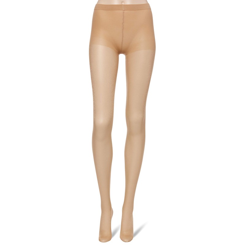 Gunze Women's Patterned Stockings, Shiny Mesh, Set of 2 Pairs,