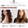 Brilliance New York - 1 Inch Diamond Titanium Flat Iron