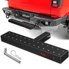 Nilight Hitch Step with 2" Hitch Receiver Rear Bumper Guard