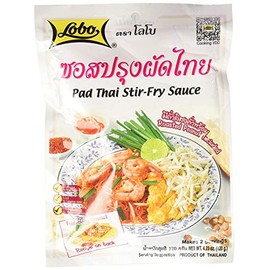 Lobo Pad Thai Sauce 120g. (Pack of 2) by Lobo