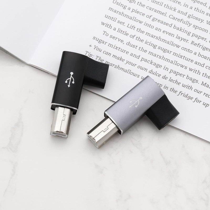 EMSea 2 Pieces MIDI Adapter USB-C Female to MIDI Male